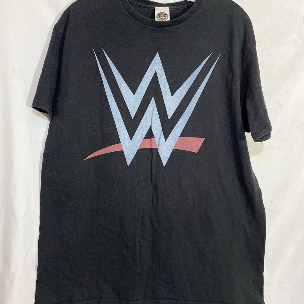 Junk Food Clothing Black WWE Logo T-Shirt